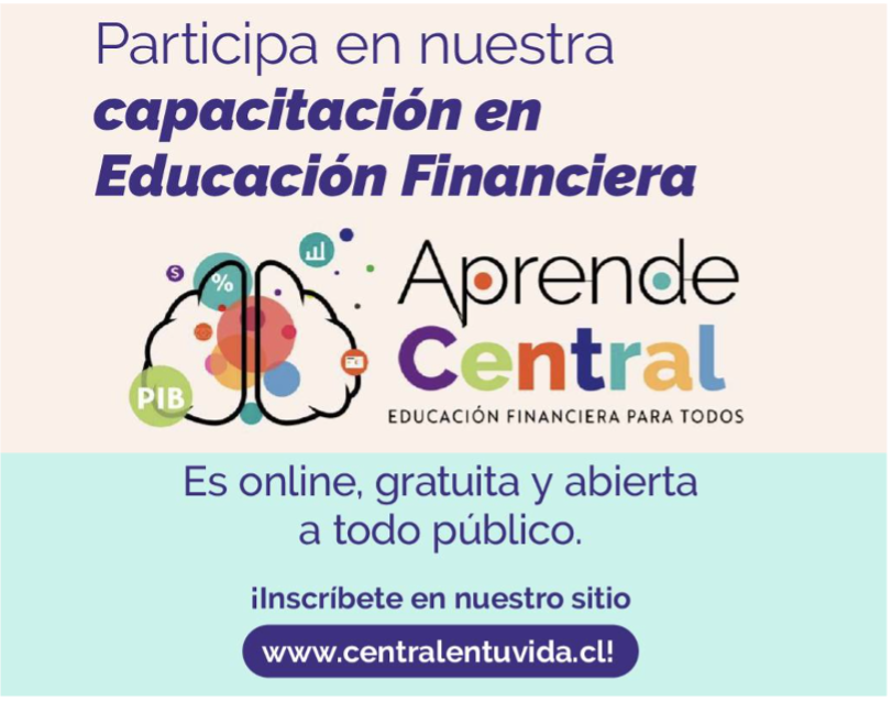 Participa en “Aprende Central” 2025: Curso gratuito de educación financiera para la ciudadanía